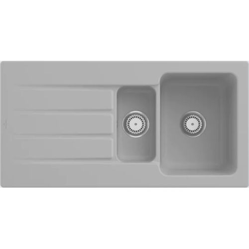 V&B Spüle Architectura 60 XR m Abl.garn, rd m Hand., steam C-plus