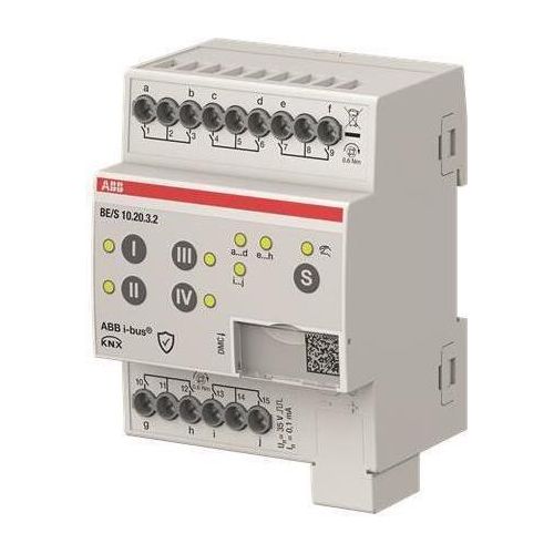 Binäreingang, 4-fach mit Kontaktabfrage, manuellerBedienung, 1 Stk.