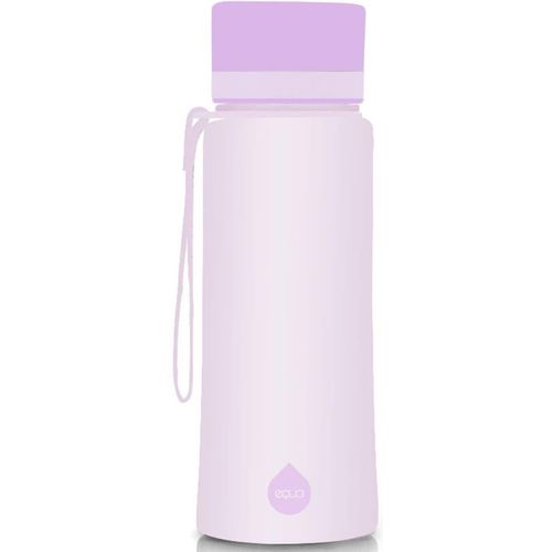 Trinkflasche EQUA "Plain Midnight", lila (transparent, lila), H:21cm, Tritan, Trinkflaschen, Trinkflasche, Tritan-Kunststoff, 600 ml