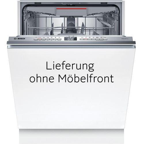 BOSCH vollintegrierbarer Geschirrspüler "SMV4EVX08E", Energieeffizienz: B (A-G), silber (weiß), B:59,8cm H:81,5cm T:55cm, Geschirrspüler, Info Light - erlischt bei Beendigung des Spülvorgangs, flexible Körbe