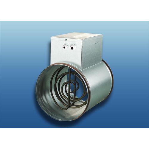 elektrisches Heizregister für Rundrohrsysteme : 125-2,4-1 Typ: 125-2,4-1