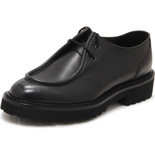 N3560 Scarpa Allacciata Uomo Doucal's Man Shoes Black