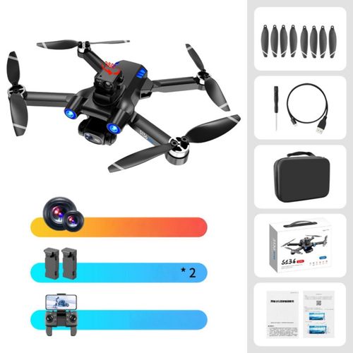 Zimilo 8K GPS Drohne mit Laser-Hinderniserkennung, Bürstenlos, 20 Min Flugzeit, 360°-Hindernisvermeidung, 50x Zoom, Faltbar, Automatische Rückkehr