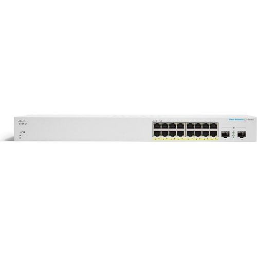 Cisco Business Switching CBS220 Smart 16-Port Gigabit Switch mit 2x1G SFP Uplink