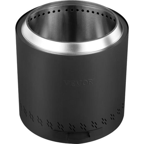 Smokeless Fire Pit Stove Bonfire 15.8 in Dia Wood Burning Stainless Steel