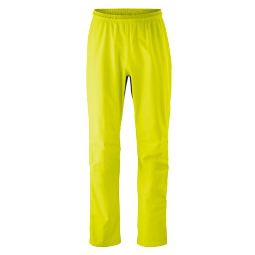 Fahrradhose GONSO "Save Pants Zip", Damen, Gr. L, Normalgrößen, gelb, 100% Polyester, Hosen Fahrradhose, Unisex Regenhose, wasserdichte Radhose, ideal als Überhose