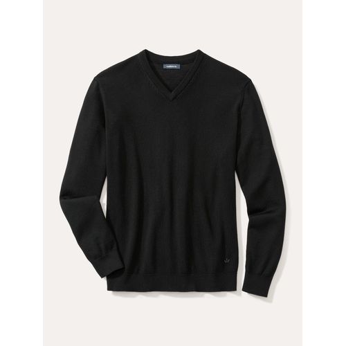Walbusch V-Pullover Merino Extrafein