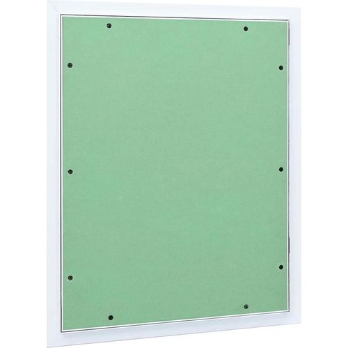 Zugangsklappe Grün und Silber 55 x 65 cm