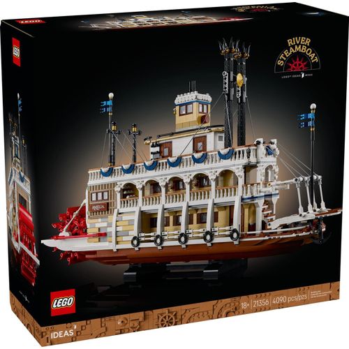 LEGO® Ideas 21356 Flussraddampfer