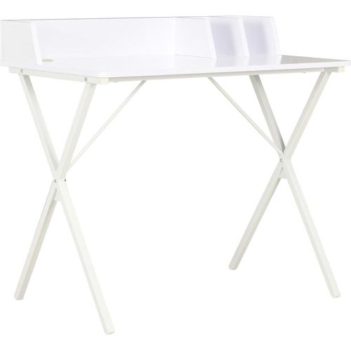 vidaXL Schreibtisch Weiß 80x50x84 cm - Computer Tisch - Computer Tische - Computer Schreibtisch - Computer Schreibtische