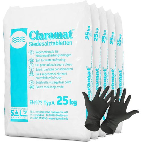 5x Claramat® Siedesalztabletten | Sack (25 kg) - B0792XHJFR