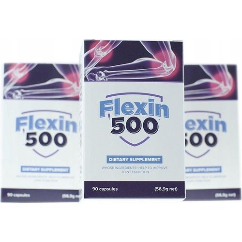 3X Flexin500 Nahrungsergänzungsmittel