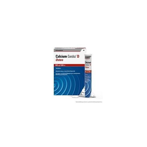 CALCIUM SANDOZ D Osteo 500 mg/1.000 I.E. Kautabl. 120 St