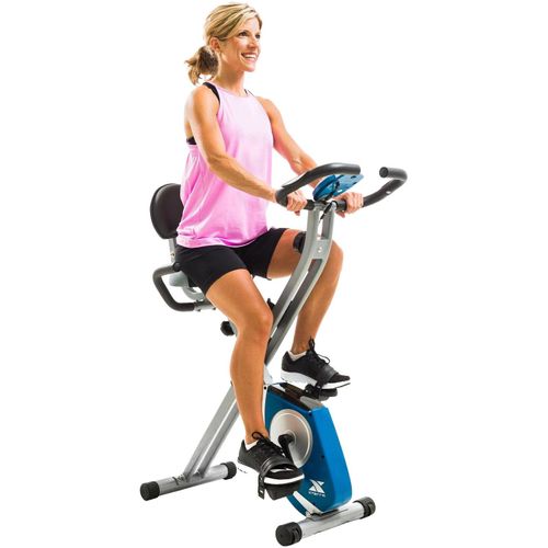 Heimtrainer XTERRA FITNESS "XTERRA FB350 Folding Bike", silber, HeimtrainerB:53cm H:128cm L:103cm, Heimtrainer, magnetischer Widerstand, B:53cm H:128cm L:103cm