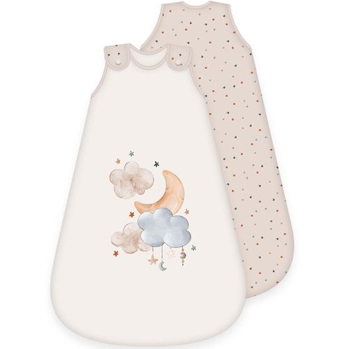 Babyschlafsack BABY BEST "Moon and Stars Baby-Schlafsack 90cm", Baby, Gr. L: 70cm, natur, Bezug: 100% Baumwolle. Füllung: 100% Polyester, Schlafsäcke