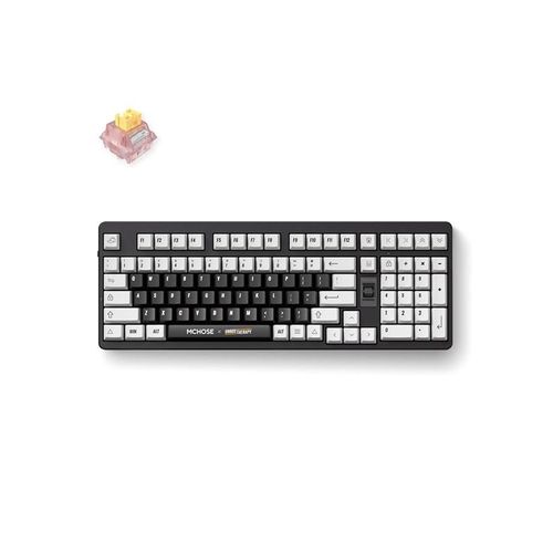 MCHOSE x Unbox Therapy - UT98 (Classic Therapy) - Gaming Tastaturen - Englisch (US) - Schwarz