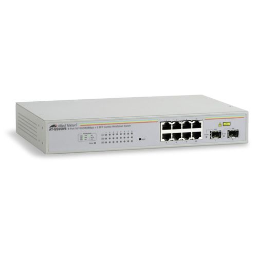 Allied Telesis AT GS950/8 WebSmart Switch - Switch