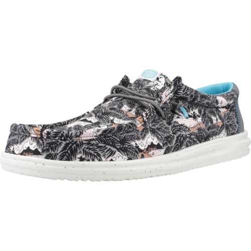HEYDUDE Wally H2O Herren Halbschuhe Tropical Black/Tropical Größe 43