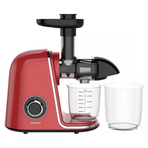 Klausberg Saftpresse KB-7870 Kaltpress Rot