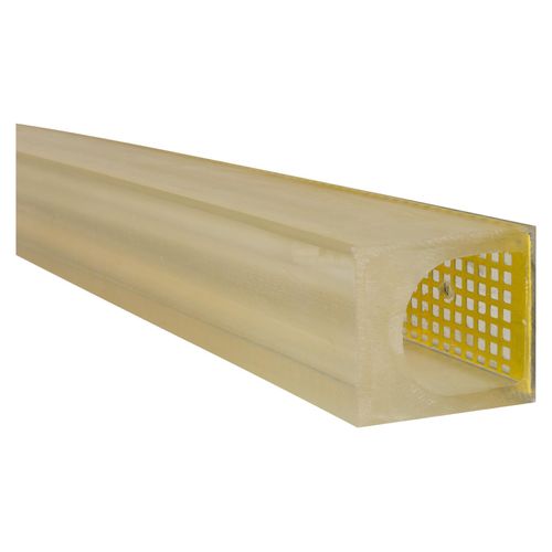 Moravia Rampenfender MORION 100 x 80 mm Länge 1000 mm mit eingegossener Stahllochplatte