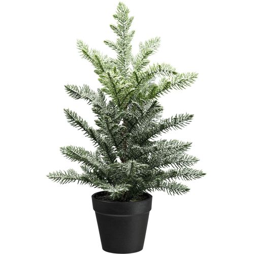 Winterliche Kunstpflanze CREATIV GREEN "Araucarie", grün, H:39cm, Kunststoff, Kunstpflanzen, mit Frost-Optik