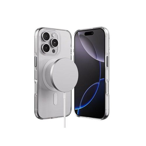 CRONG Clear MAG Pro - iPhone 16 Pro MagSafe Case (Clear)