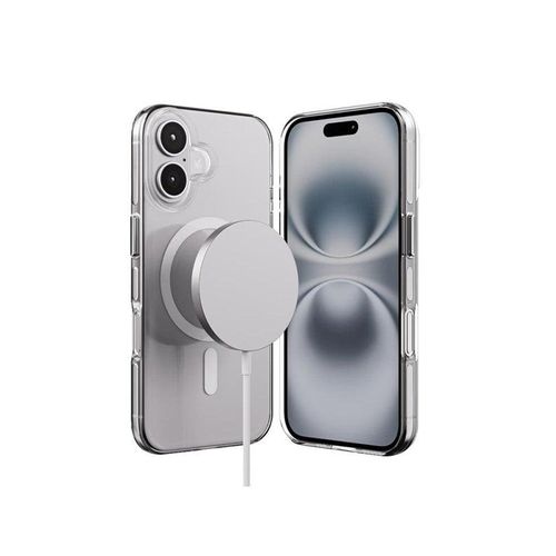 CRONG Clear MAG Pro - iPhone 16 MagSafe Case (Clear)