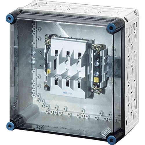 HENSEL Sicherungsgehäuse 125A IP65 NH00 uni Kst