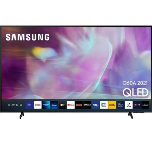 SAMSUNG QE75Q60A - Fernseher QLED UHD 4K - 75 '' (190 cm) - HDR10 + - Smart-Fernseher - 4 x HDMI - 2 x USB - .