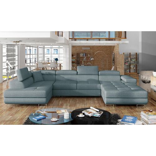 nabbi Ecksofa U mit Zerlegung Rossano U L - Menthol