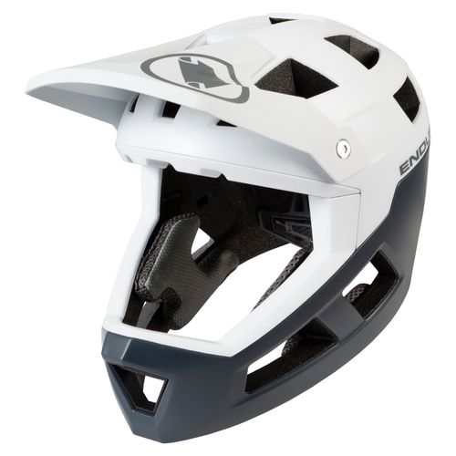 Endura Singletrack Full Face Mips® Helm Weiß