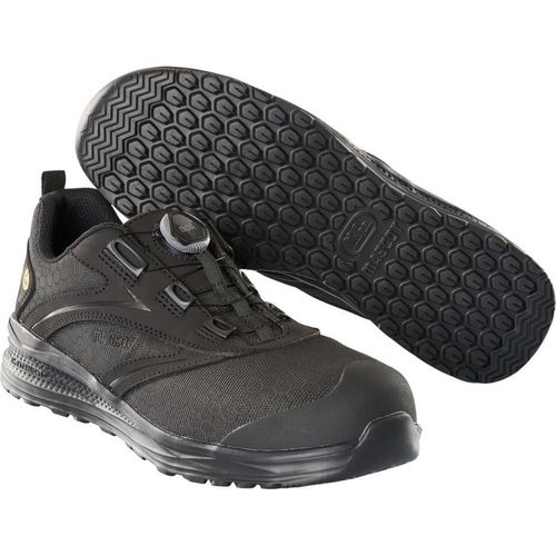 Mascot Sicherheitshalbschuh S1P mit BOA® Sicherheitshalbschuh S1P Sicherheitsschuhe Gr. 1036, schwarz/schwarz