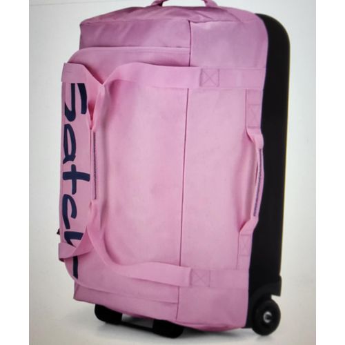 Satch Quest Rollenreisetasche Jet Pink Set 5tlg.