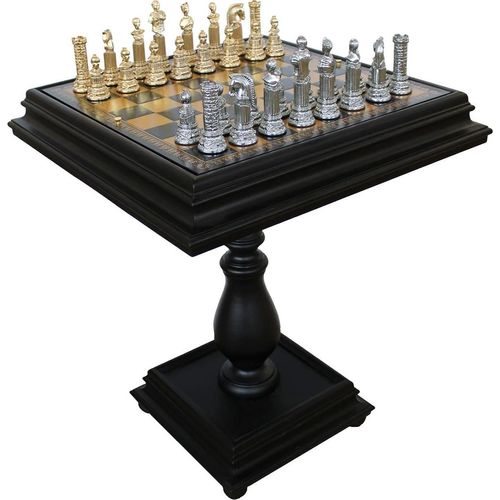 Schachset Romische Kaiser Figuren 12 cm mit Tisch von Italfama