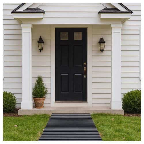 HTI-Living Gartenweg 260 cm Holzbohlenoptik Grau