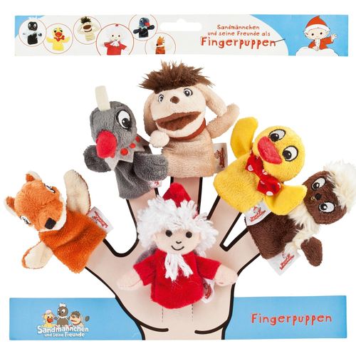 SANDMANN Fingerpuppen 6-er Set