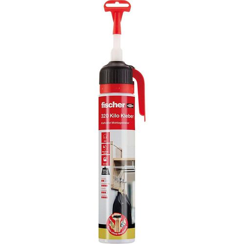 fischer 320-Kilo-Kleber, Inhalt 200 ml, VE 6 Stk, Endfestigkeit 32 kg/cm²