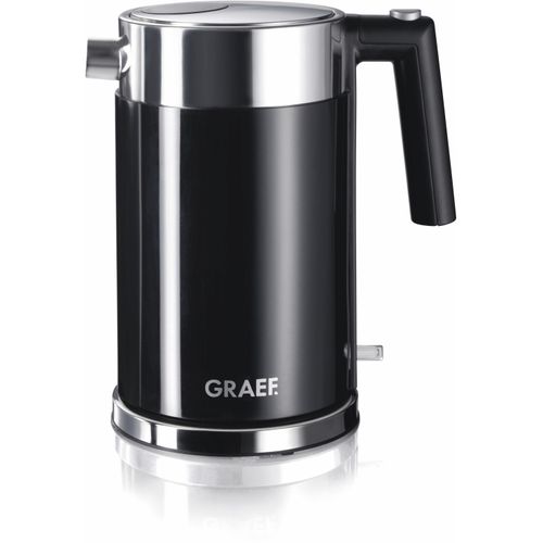 GRAEF Wasserkocher "WK 62", schwarz, B:14,7cm H:25,5cm T:23cm, Wasserkocher