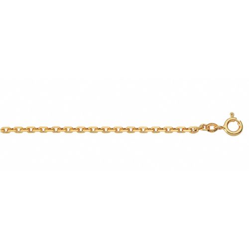 Kette ohne Anhänger ADELIA´S "Ankerkette Halskette 333 Gold ( 8K ) – Goldkette" Gr. 36, gold, Halsketten, Damen, 36, Gold, Goldkette
