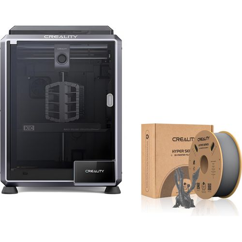 Creality K1C 3D Drucker, mit 1kg Creality Hyper PLA Filament--Grau