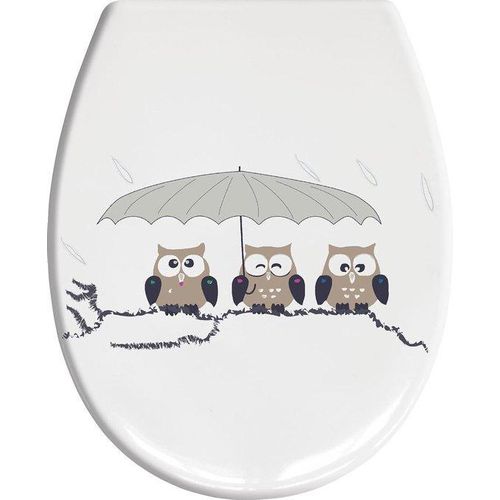 Duschebrille Duroplast braun 37x45 cm - Rubin - Badzimmeraccessoires