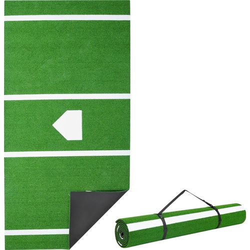 VEVOR Baseball-Schlagmatte Trainingsmatte (366 x 183 cm) Trainingspad Schlagkäfigmatte, Baseballmatte mit Home Plate & Anti-Fade-Rasen, tragbare Trainingshilfe Softballmatte Outdoor, GrünVEVOR Baseball-Schlagmatte Trainingsmatte (366 x 183 cm) Trainingspad Schlagkäfigmatte, Baseballmatte mit Home Plate & Anti-Fade-Rasen, tragbare Trainingshilfe Softballmatte Outdoor, GrünVEVOR Baseball-Schlagmatte