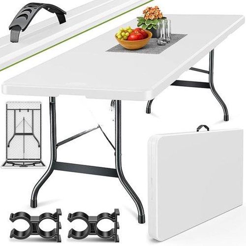 portable Strandtafel für Strand, Wandern, Camping, Picknick, Sportveranstaltungen, 140 x 80 cm