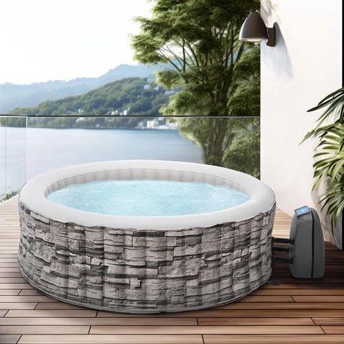Kleines Outdoor-Bad für 6 Personen - Massage- und Heizfunktion