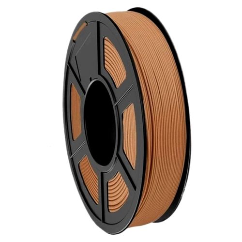 Holz-3D-Drucker-Filament, matte Oberfläche, geringe Verformung, 4 x 250 g Spule (insgesamt 1 kg, 2,2 lbs), Durchmesser 1,75 mm +/- 0,02 mm