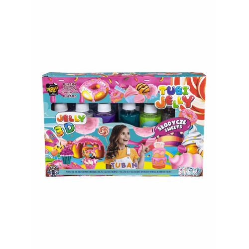 Tuban Tubi Jelly Set mit 6 Farben - Süßigkeiten