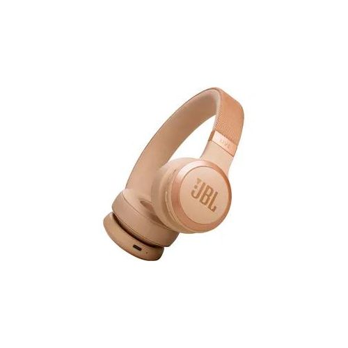 JBL On-Ear-Kopfhörer "LIVE 670NC", beige, B:7,3cm H:7,3cm T:3,7cm, Kopfhörer, Bluetooth On-Ear-Kopfhörer