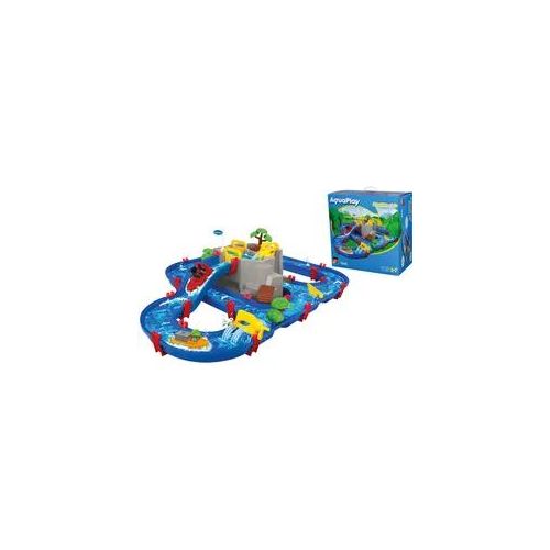 Wasserbahn AQUAPLAY "AquaPlay MountainLake", bunt, Wasserbahnen, Kinder, B/H/L: 88cm x 35cm x 126cm, Kunststoff, Made in Germany, B:88cm H:35cm L:126cm