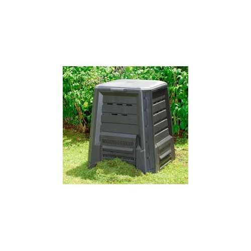 Komposter KHW, anthrazit, B:75cm H:87cm T:75cm, Kunststoff, Komposter
