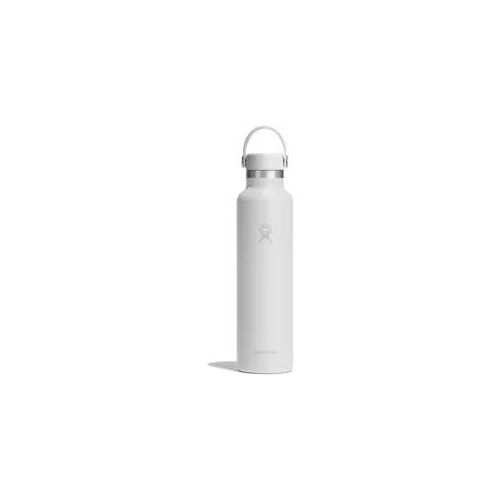 Trinkflasche HYDRO FLASK "24 OZ Standard Flex Cap, 710 ml", weiß, H:27,4cm, Edelstahl, Trinkflaschen, Trinkflasche